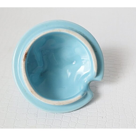 Vintage Wade Golden Turquoise Large Milk Pitcher & Covered Sugar Bowl England - Picture 8 of 8